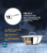 Steelanium Non-Stick Deep Fry Pan